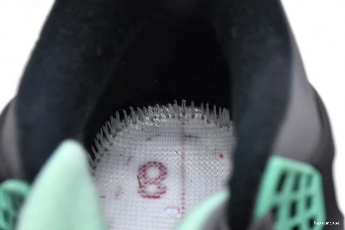 HYPE Air 4 Glow Retro Jordan 308497-033 Green 0805